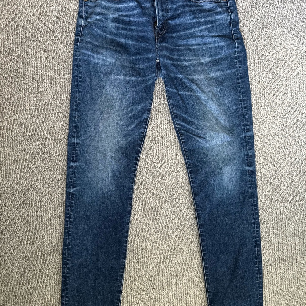 American Eagle Outfitters Dark Blue Skinny Jeans
